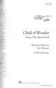 Child of Wonder SATB choral sheet music cover